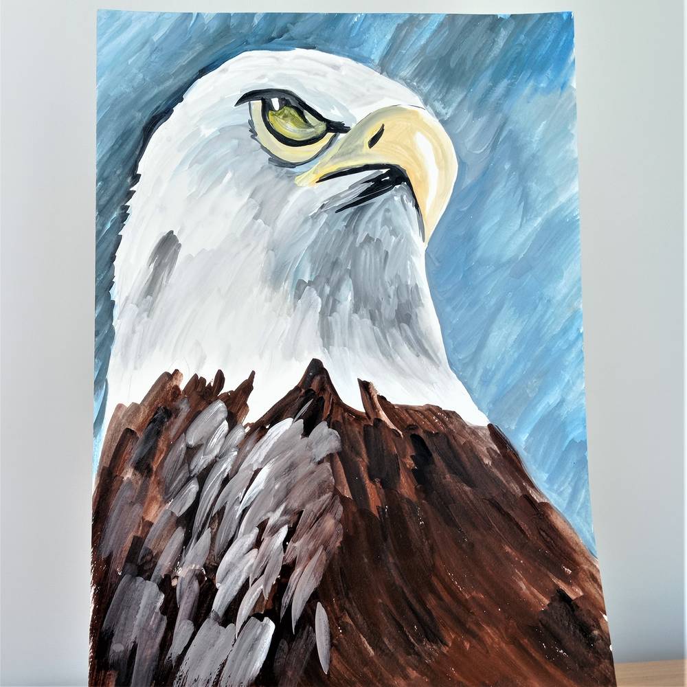 The majestic eagle