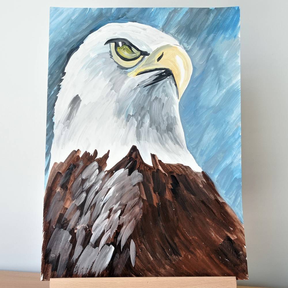 The majestic eagle